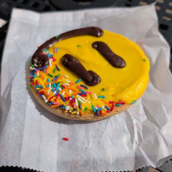 Somethings Brewing Downtown - Smiley cookie - Coffee & Tea Near Me - Grayslake, Illinois Somethings Brewing Downtown - Smiley cookie - Coffee & Tea Near Me - Grayslake, Illinois