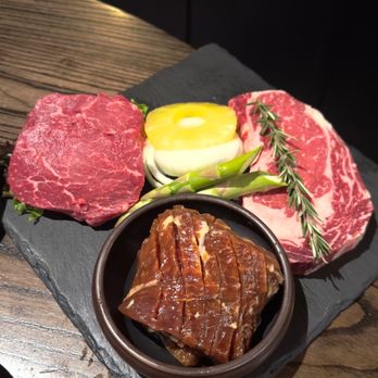 BORI - Spring Branch - Premium Beef Cuts (Filet Mignon, Marinated Short Rib, and Dry-Aged Ribeye) - Korean Near Me - Houston, Texas