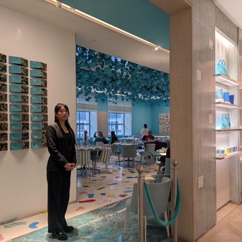 Tiffany's Blue Box Cafe - Entrance - Tea Rooms Near Me - New York, New York