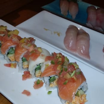 Chobop - Assorted sushi and milky way roll! - Sushi Bars Near Me - Costa Mesa, California