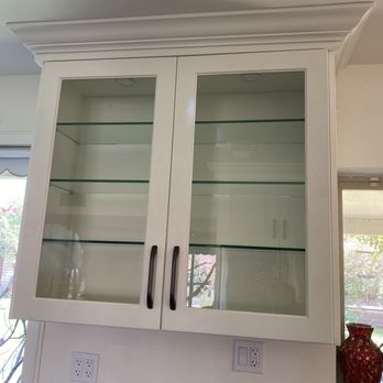 Best Glass - Glass door & shelves kitchen cabinet - Auto Glass Services Near Me - Phoenix, Arizona