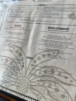 Menu photo 3 Cafe Rue Dix Brooklyn, NY