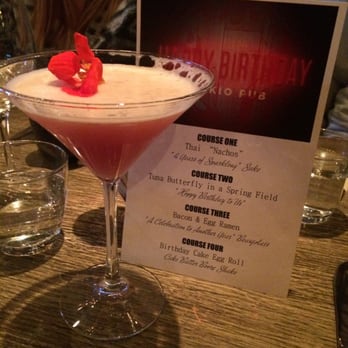 Tokio Pub - "In Bloom" * cruzan mango rum, st-germain, pineapple, cranberry, orange juice - Japanese Near Me - Schaumburg, Illinois Tokio Pub - "In Bloom" * cruzan mango rum, st-germain, pineapple, cranberry, orange juice - Japanese Near Me - Schaumburg, Illinois