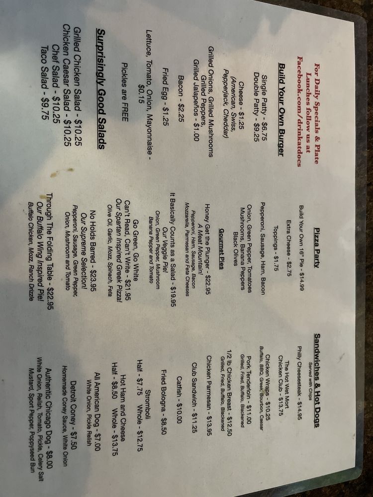 DOC’S SPORTS BAR 10 Photos & 18 Reviews 1305 N Stringtown Rd