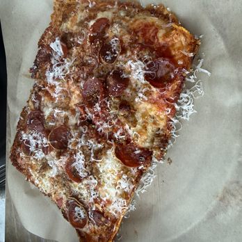 Culinary Dropout - Pepperoni & Italian Sausage Pizza - New American Near Me - Dallas, Texas Culinary Dropout - Pepperoni & Italian Sausage Pizza - New American Near Me - Dallas, Texas