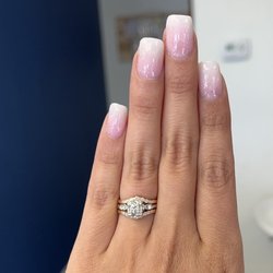 Littleton Jewelry - Engagement ring with wedding bands