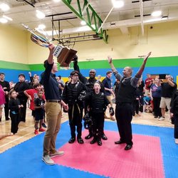 UpLevel Martial Arts- Fort Mill - Fort Mill taking home the tournament sparring trophy