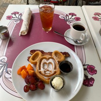 Carnation Cafe - Mickey Waffle!!!! - American Near Me - Anaheim, California