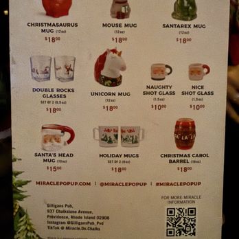 Gilligan's - Fun glassware - Dive Bars Near Me - Providence, Rhode Island