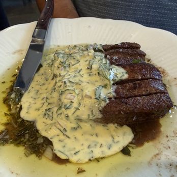 Brigitte Bistro - Wagyu steak Frites with Summer béarnaise sauce - French Near Me - Petaluma, California Brigitte Bistro - Wagyu steak Frites with Summer béarnaise sauce - French Near Me - Petaluma, California