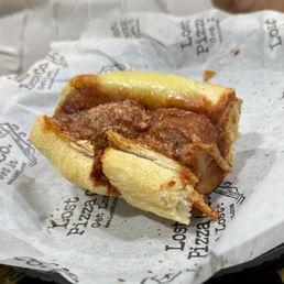 Half-eaten Meatball Sub Half-eaten Meatball Sub