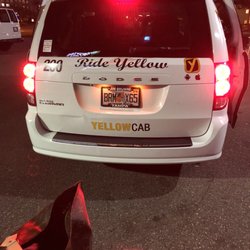 Yellow Cab - The minivan that took us from Tampa International to Enterprise on Spruce.