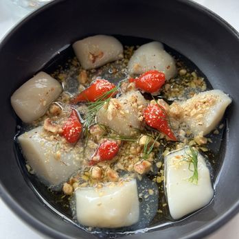 Oystertale - Scallop crudo - Tapas/Small Plates Near Me - Friday Harbor, Washington