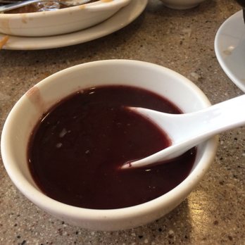 Moon Garden Restaurant - Red bean dessert - Seafood Near Me - Honolulu, Hawaii