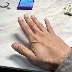 My now soft a$$ hand