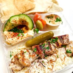 Jerusalem Market On Elm - Chicken Kebab Platter