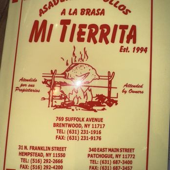 Mi Tierrita Restaurant - Latin American Near Me - Hempstead, New York