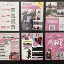 Informations flyers posted inside