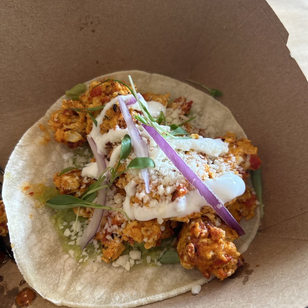 Harissa Breakfast Tacos