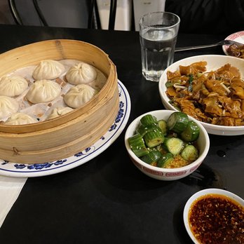 XLB - Xiao long bao, soy pickled cucumbers, beef ho fun - Noodles Near Me - Portland, Oregon XLB - Xiao long bao, soy pickled cucumbers, beef ho fun - Noodles Near Me - Portland, Oregon