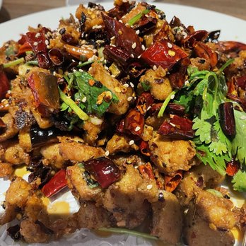 WEI Authentic Chinese - C1. Spicy Chongoing Chicken - Cantonese Near Me - Buford, Georgia WEI Authentic Chinese - C1. Spicy Chongoing Chicken - Cantonese Near Me - Buford, Georgia