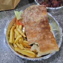 Brazilian Spices - Steak with cheese sandwich.  Or so they say...