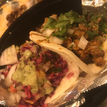 Brick and Flour - Shrimp taco and Al Pastor taco! - Mexican Near Me - Glendale, California