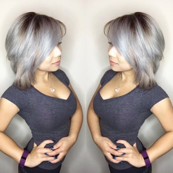 Metallic Mechanic Bedollasalon Hair Color By Pravana In Silver