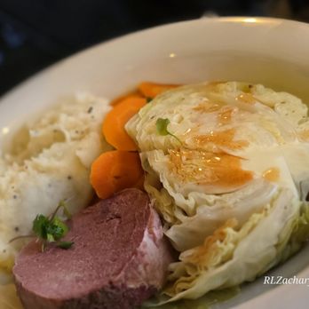 Shenanigans - Corned beef and cabbage plate - Irish Near Me - Long Beach, California