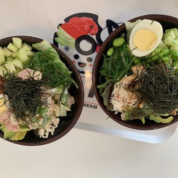 Poke Man - Poke salads with 2 and 3 protein options. - Poke Near Me - Conroe, Texas Poke Man - Poke salads with 2 and 3 protein options. - Poke Near Me - Conroe, Texas