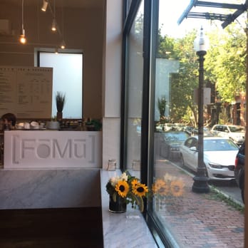FoMu - Great minimal interior design. For more like this check www.ride2coffee.com - Ice Cream & Frozen Yogurt Near Me - Boston, Massachusetts