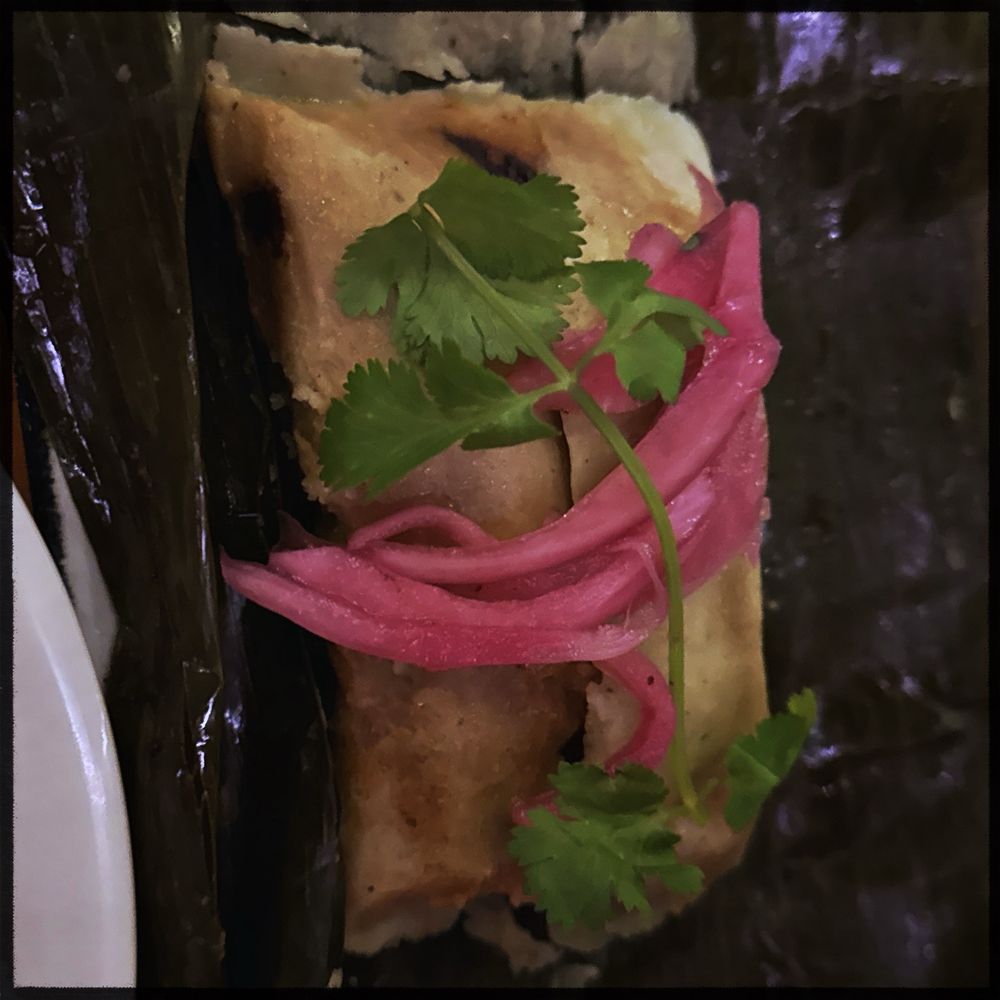 Alma Restaurant - Tamal del dia - Mexican Near Me - Brooklyn, New York