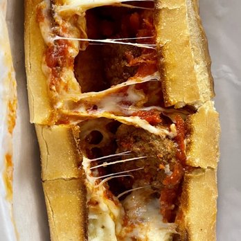 Burke Street Pizza - Small Meatball Parm - Pizza Near Me - Winston-salem, North Carolina Burke Street Pizza - Small Meatball Parm - Pizza Near Me - Winston-salem, North Carolina