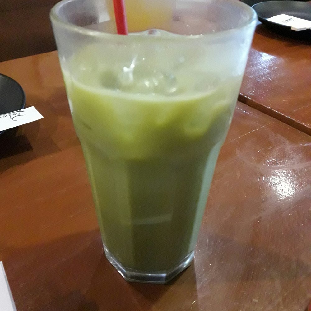 Takashi Japanese Cuisine - Matcha iced tea - Japanese Near Me - Pasig, NCR