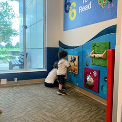 Johnson County Library-Blue Valley - Toddler wall in children's area
