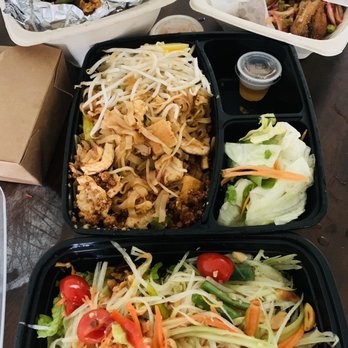 Grab Thai - Papayas salad ( 0/5 lack of flavors and spices), pad Thai salad (1/5), fried catfish (3/5), chicken wing (4/5). Lack of flavors! - Thai Near Me - San Jose, California Grab Thai - Papayas salad ( 0/5 lack of flavors and spices), pad Thai salad (1/5), fried catfish (3/5), chicken wing (4/5). Lack of flavors! - Thai Near Me - San Jose, California