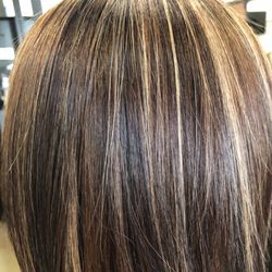 Ajani Hair Studio - Highlights, lowlights snd color by Erin!