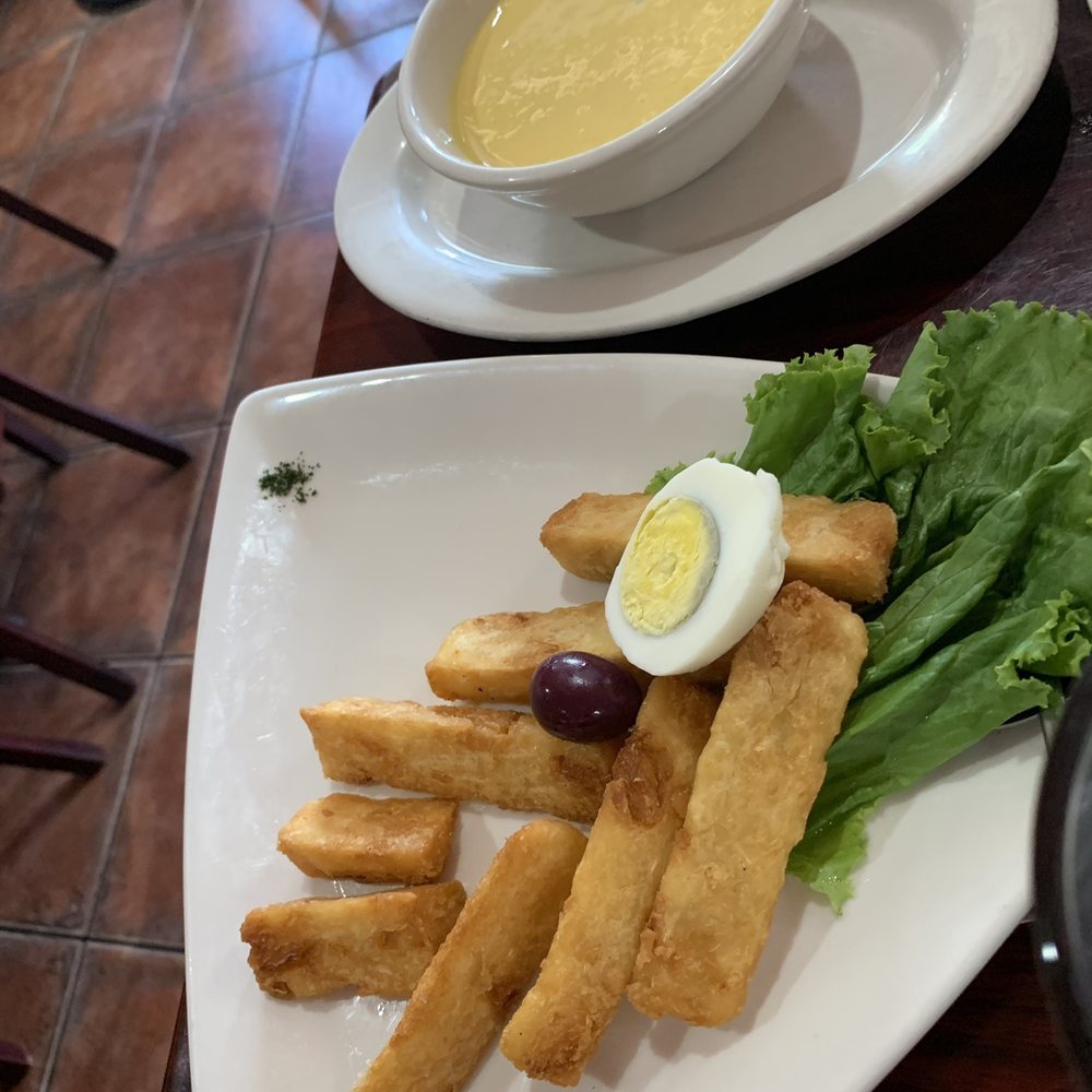 Brazas Chicken - Yuca la huancaina (sauce on the side) - Latin American Near Me - Orlando, Florida