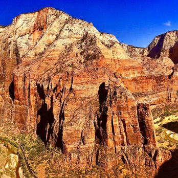 Angel's Landing - View from top of Angels Landing - Hiking Near Me - Springdale, Utah Angel's Landing - View from top of Angels Landing - Hiking Near Me - Springdale, Utah