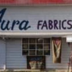 Aura fabrics - Outside store