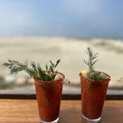 The Beach House Seal Beach - Bloody's on the beach!