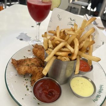 Highly Likely - Cosmo + Chicken Strips and Fries - Breakfast & Brunch Near Me - Los Angeles, California