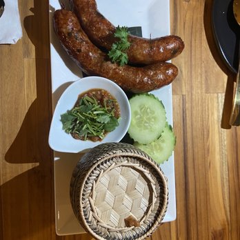 Hiso - Lao Sausage and Sticky Rice - Laotian Near Me - Sacramento, California Hiso - Lao Sausage and Sticky Rice - Laotian Near Me - Sacramento, California