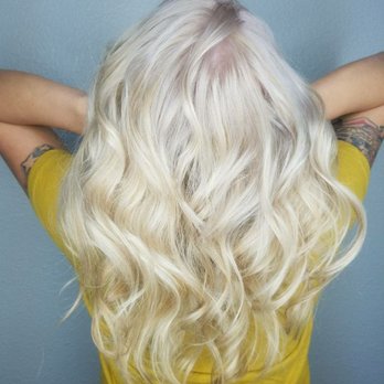 Trivium Salon - Platinum blonde - Hair Salons Near Me - Harbor, Oregon
