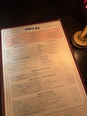 Menu photo 7 Monkey Bar New York, NY Menu photo 7 Monkey Bar New York, NY