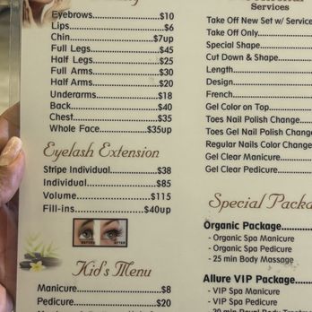 Allure Nail Spa - Price list - Nail Salons Near Me - Hiram, Georgia Allure Nail Spa - Price list - Nail Salons Near Me - Hiram, Georgia