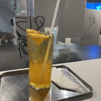 Playground Cafe - jeju citrus drink - Cafes Near Me - Toronto, Ontario