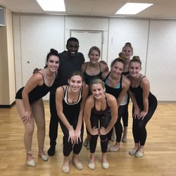 Bataille Academie Of The Danse - Guest teacher Marcus Hardy with IDP dancers