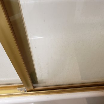 BLT Cleaning Service - Stains left on the shower door - Home Cleaning Near Me - Long Beach, California BLT Cleaning Service - Stains left on the shower door - Home Cleaning Near Me - Long Beach, California