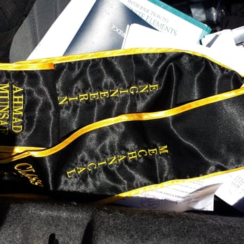 KNBC Graphics - Graduation sash! - Graphic Design Near Me